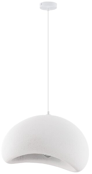 Nova Luce Bílé závěsné světlo Aere 50 cm