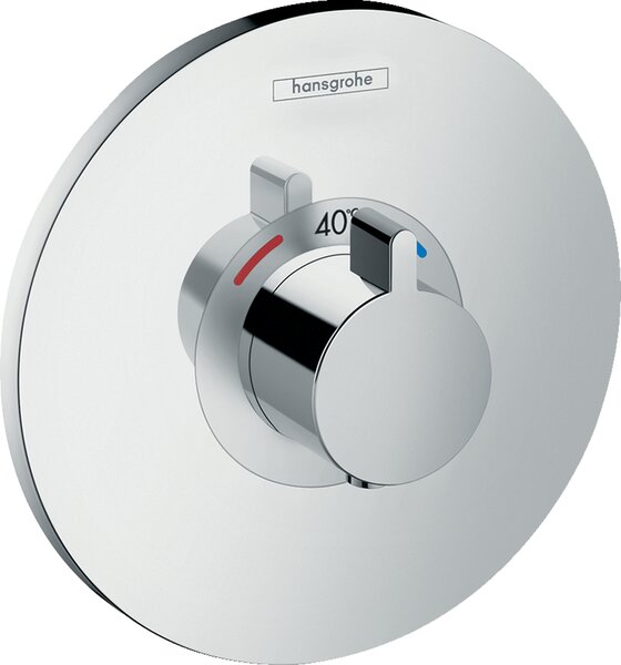 Hansgrohe Ecostat S, termostatická baterie pod omítku, chromová, 15755000