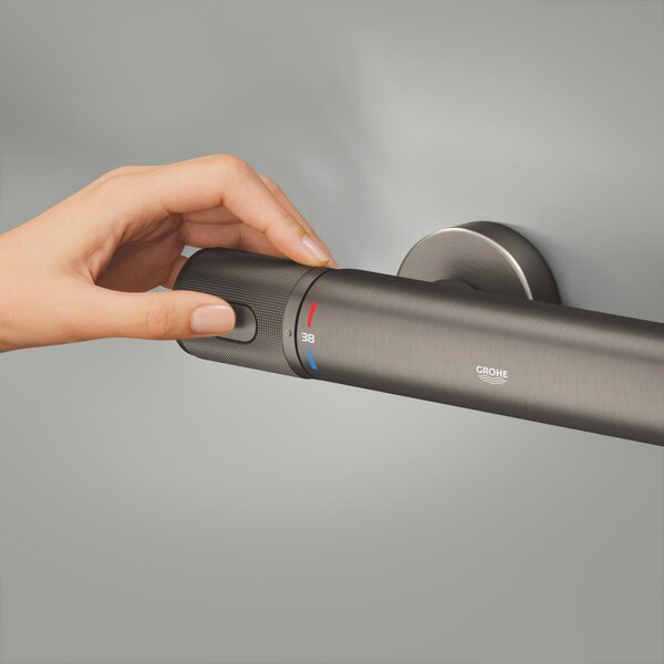 Grohe Precision Feel sprchová baterie nastěnná s termostatem Brushed Hard Graphite 34790AL0
