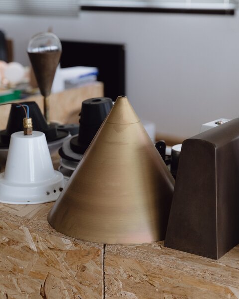 Il Fanale 286.07.FF Cone, nástěnné kovové svítidlo v antické úpravě, 1xE14 max 10W, prům. 21cm, výška 33cm