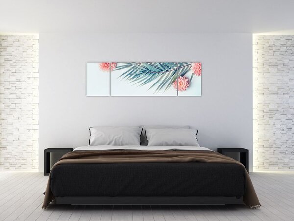 Obraz kytice (170x50 cm)