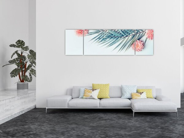 Obraz kytice (170x50 cm)