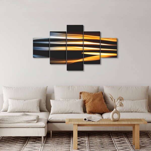 Černý obraz (125x70 cm)