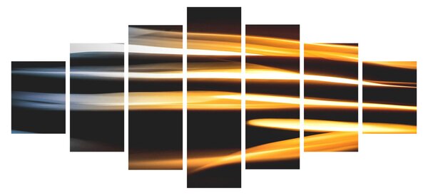 Černý obraz (210x100 cm)