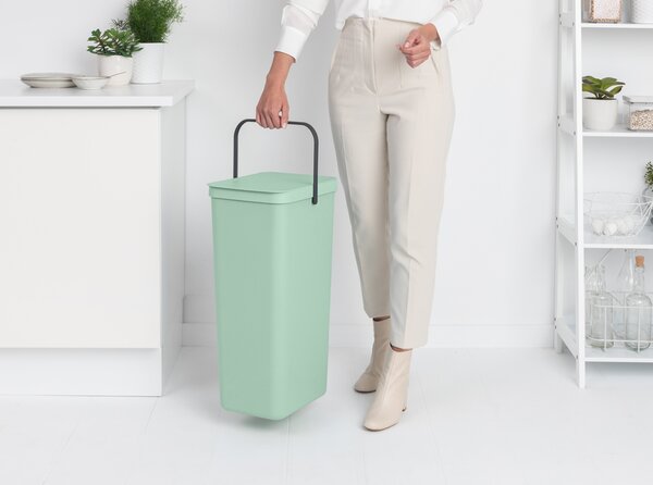 Brabantia odpadkový koš Sort & Go - 40 L, nefritově zelená