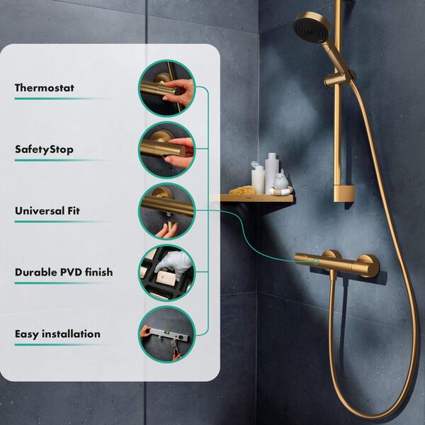 Hansgrohe Ecostat Element sprchová baterie nastěnná s termostatem || 13346140