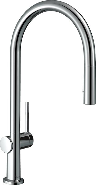 Hansgrohe M54, dřezová baterie Talis s výsuvnou sprškou, EcoSmart, chromová, 72842000