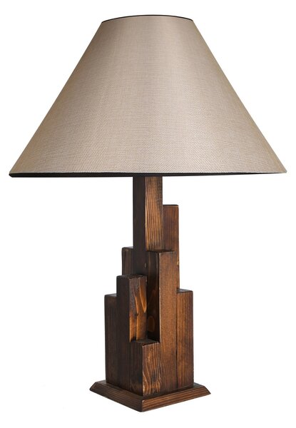 ASIR Stolní lampa LAMBASI ořech