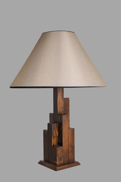 ASIR Stolní lampa LAMBASI ořech
