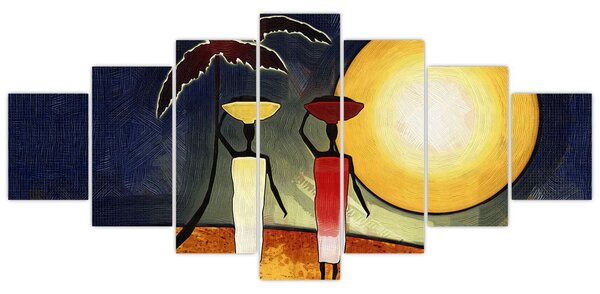 Obraz starověké malby (210x100 cm)