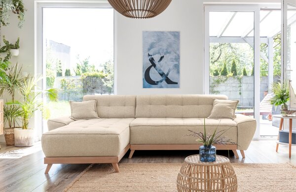 -25 % Dny MOMENTI– Miuform Rozkládací pohovka Dazzling Daisy 260 cm, levá/pravá