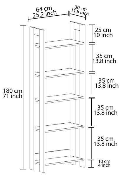 Regál Contraletta (dub). Akce -20%