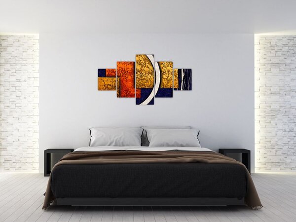 Obraz abstrakce (125x70 cm)
