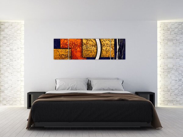 Obraz abstrakce (170x50 cm)