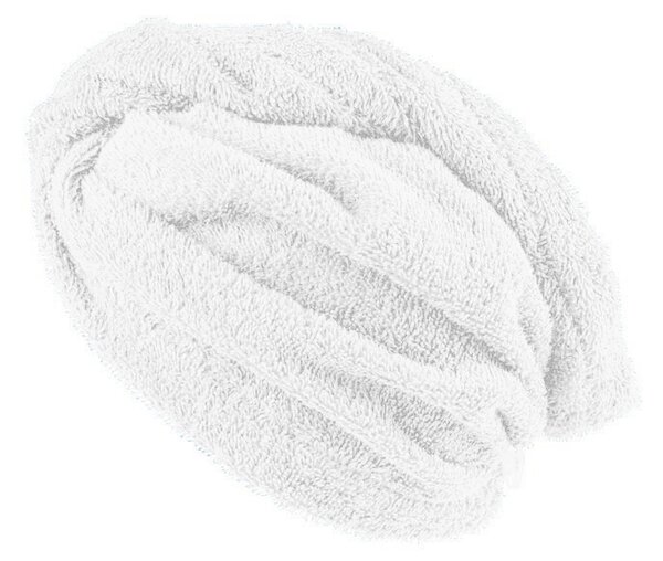 XPOSE® Froté turban na vlasy VERONA - bílý 30x75 cm