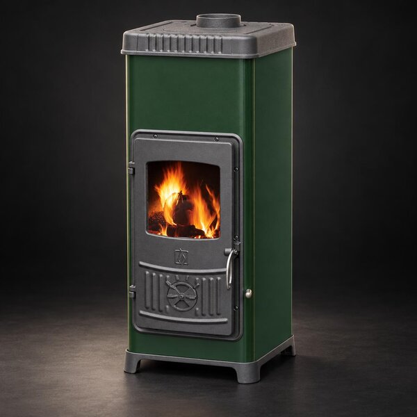 PLAMEN Dora 10 N, Litinová kamna na dřevo, 7,2 kW, Třída A+, Ø 120 mm