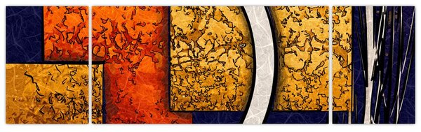 Obraz abstrakce (170x50 cm)