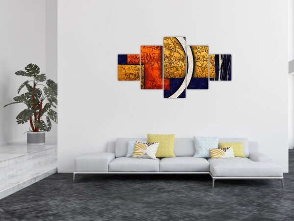 Obraz abstrakce (125x70 cm)