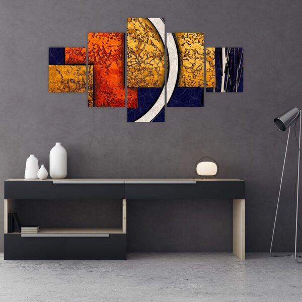 Obraz abstrakce (125x70 cm)
