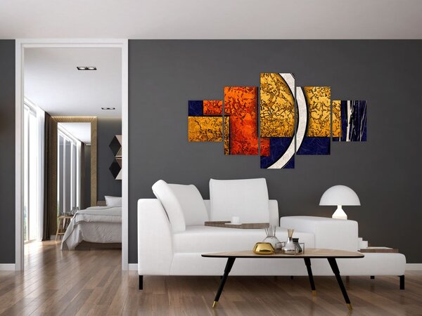Obraz abstrakce (125x70 cm)