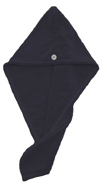 XPOSE® Rychleschnoucí turban na vlasy - černý