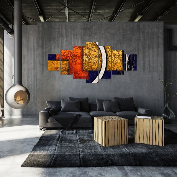 Obraz abstrakce (210x100 cm)