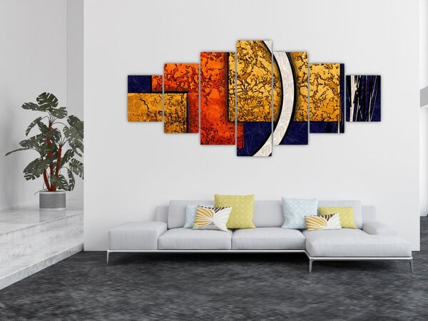 Obraz abstrakce (210x100 cm)