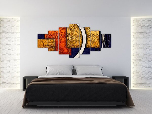 Obraz abstrakce (210x100 cm)