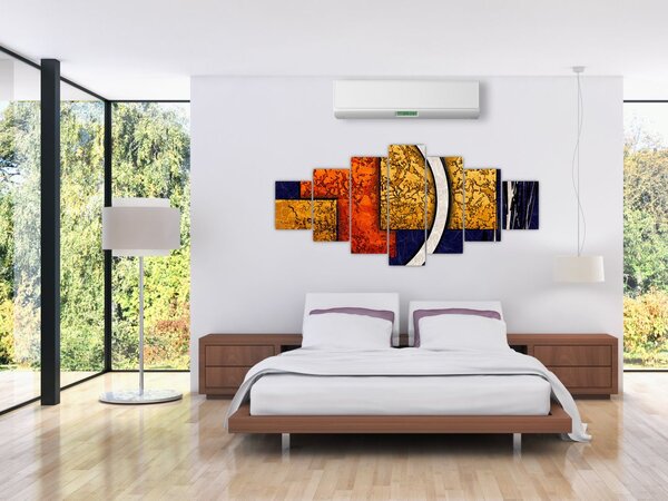 Obraz abstrakce (210x100 cm)
