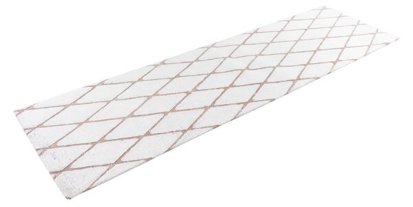 BĚHOUN, 80/250 cm bílá, béžová - Online Only koberce & rohožky, Online Only