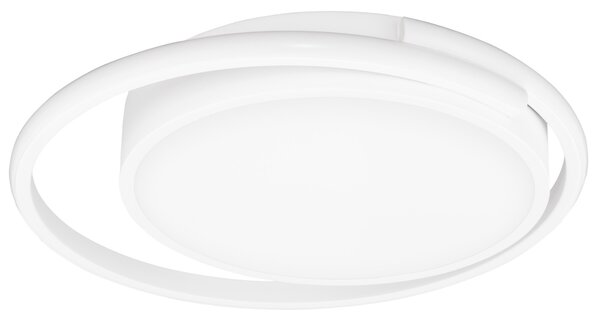 Bílé kovové stropní LED světlo Nova Luce Odrey 40 cm