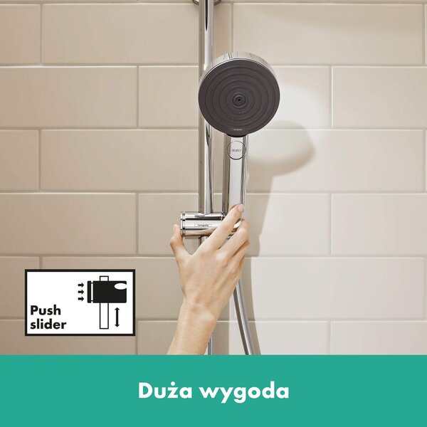 Hansgrohe Unica sprchová tyč |66.9 cm 24400000