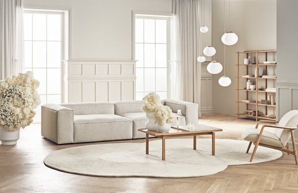 -25 % Dny MOMENTI– Bolia Krémově bílý vlněný koberec Zen 180 x 240 cm