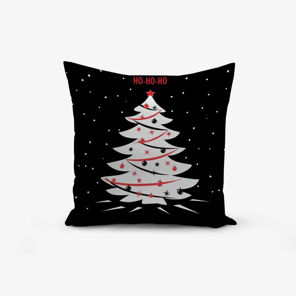 XPOSE® Set povlaků na polštář VÁNOČNÍ OZDOBA 40x40 cm - set 4ks