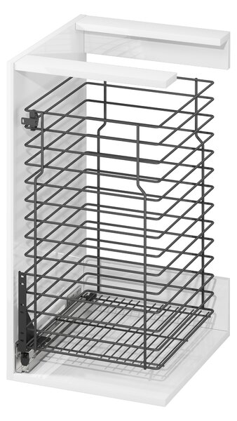 Cersanit City skříňka 40x44.7x71.9 cm boční závěsná bílá S584-066