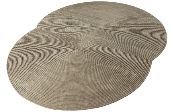 -25 % Dny MOMENTI– Bolia Tmavě béžový vlněný koberec Zen 257 x 330 cm