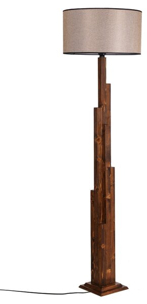 ASIR Stojací lampa KULE ořech
