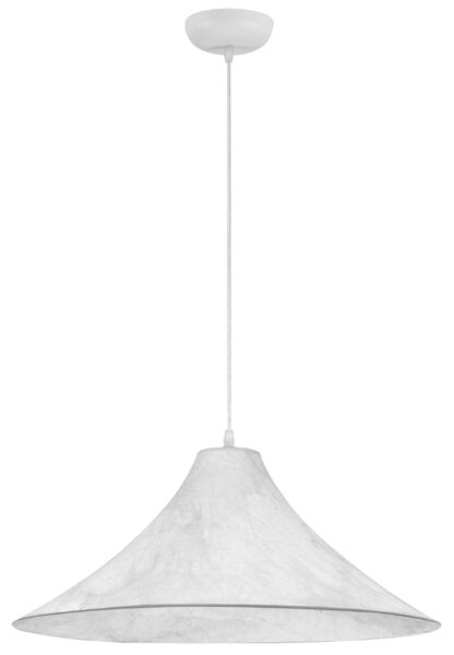 Bílé závěsné světlo Nova Luce Oket 65 cm
