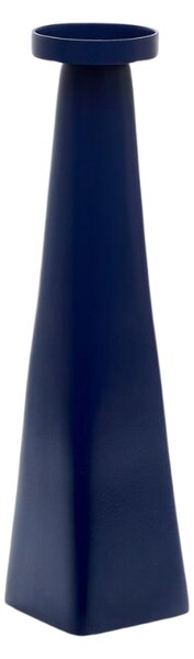 -30 % Dny Marianne - Modrý kovový svícen Kave Home Yuba S