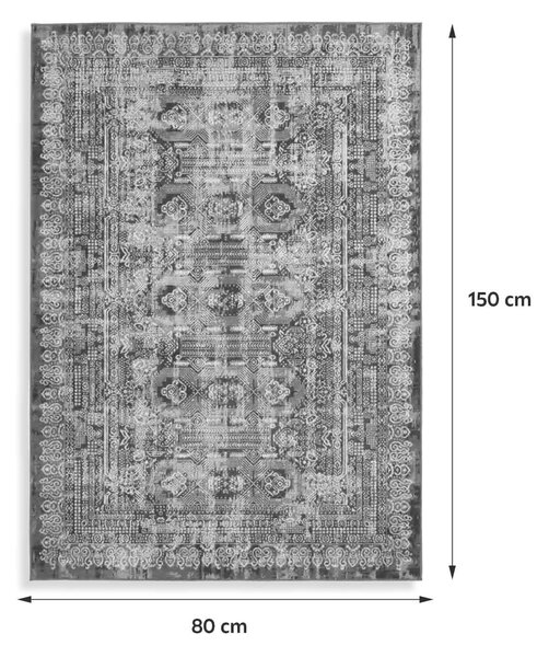 VINTAGE KOBEREC, 80/150 cm, modrá - Online Only koberce & rohožky, Online Only