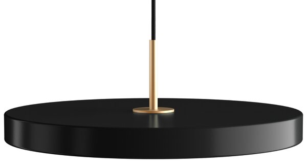Umage Černé kovové stropní LED světlo Asteria Plus II. 31 cm