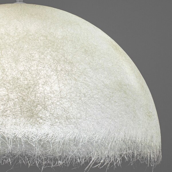 Bílé závěsné světlo Nova Luce Lalu 60 cm