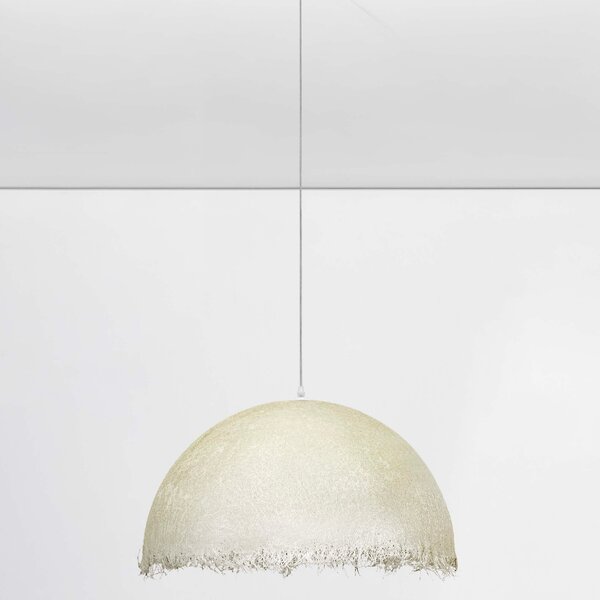Bílé závěsné světlo Nova Luce Lalu 60 cm