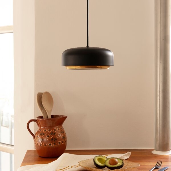 Umage Bílé kovové závěsné LED světlo Hazel 22 cm