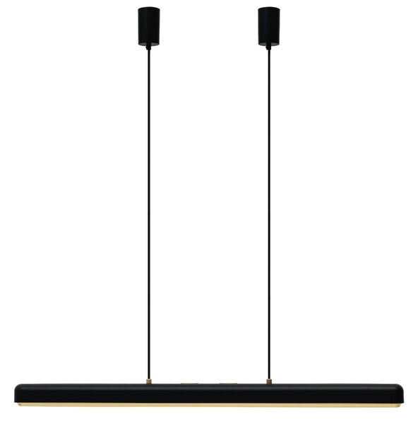 Umage Černo-zlaté kovové závěsné LED světlo Hazel Branch 100 cm