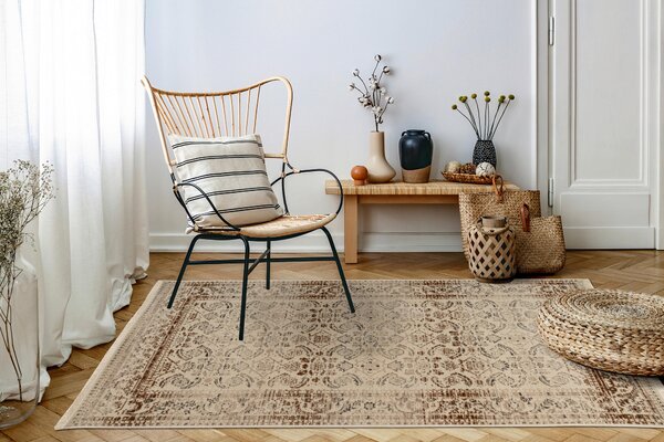 ORIENTÁLNÍ KOBEREC, 80/150 cm, béžová Kayoom - Online Only koberce & rohožky, Online Only
