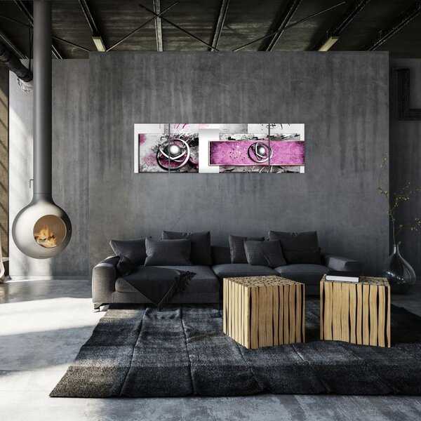 Obraz abstrakce (170x50 cm)