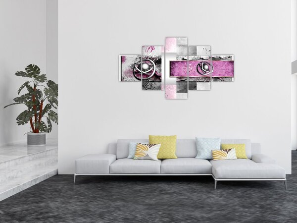 Obraz abstrakce (125x70 cm)