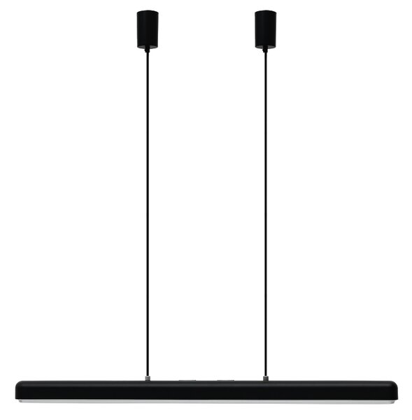 Umage Černo-stříbrné kovové závěsné LED světlo Hazel Branch 100 cm