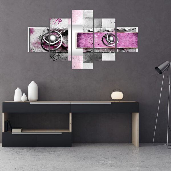 Obraz abstrakce (125x70 cm)